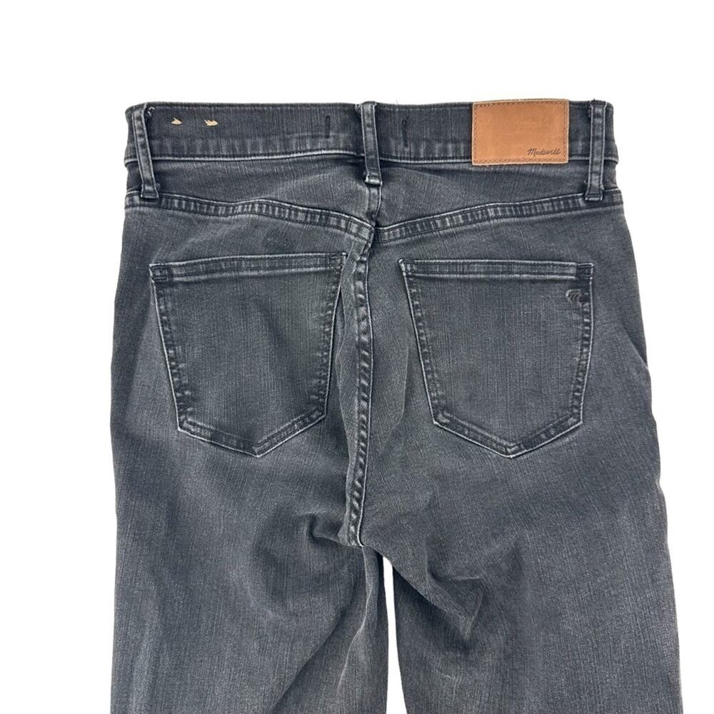 Madewell 9” high rise skinny jeans black women's 26 tall - Picture 6 of 12